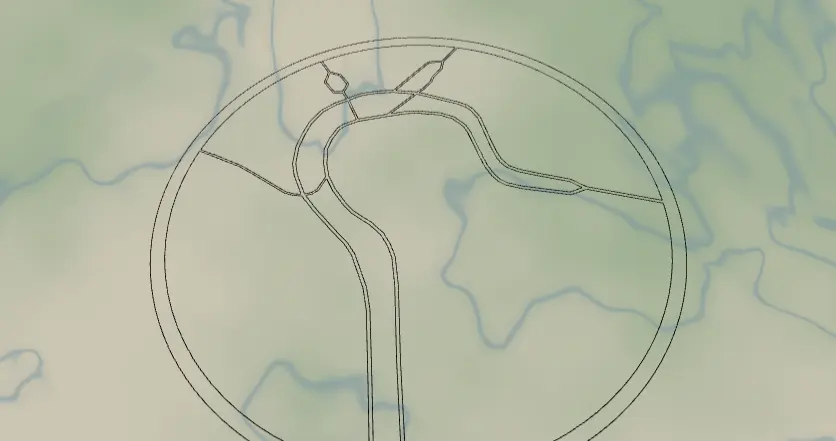 Vector Line Map Generator